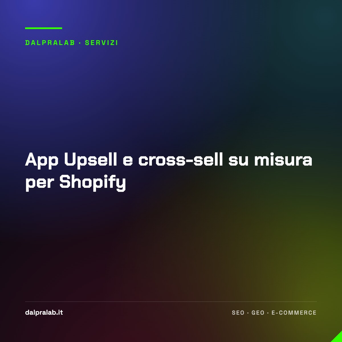 App Upsell e cross-sell su misura per Shopify