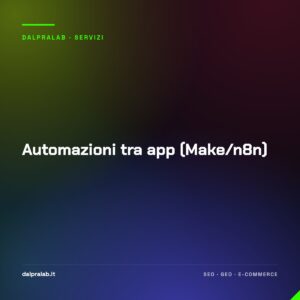 Automazioni tra app (Make/n8n)