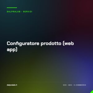 Configuratore prodotto (web app)