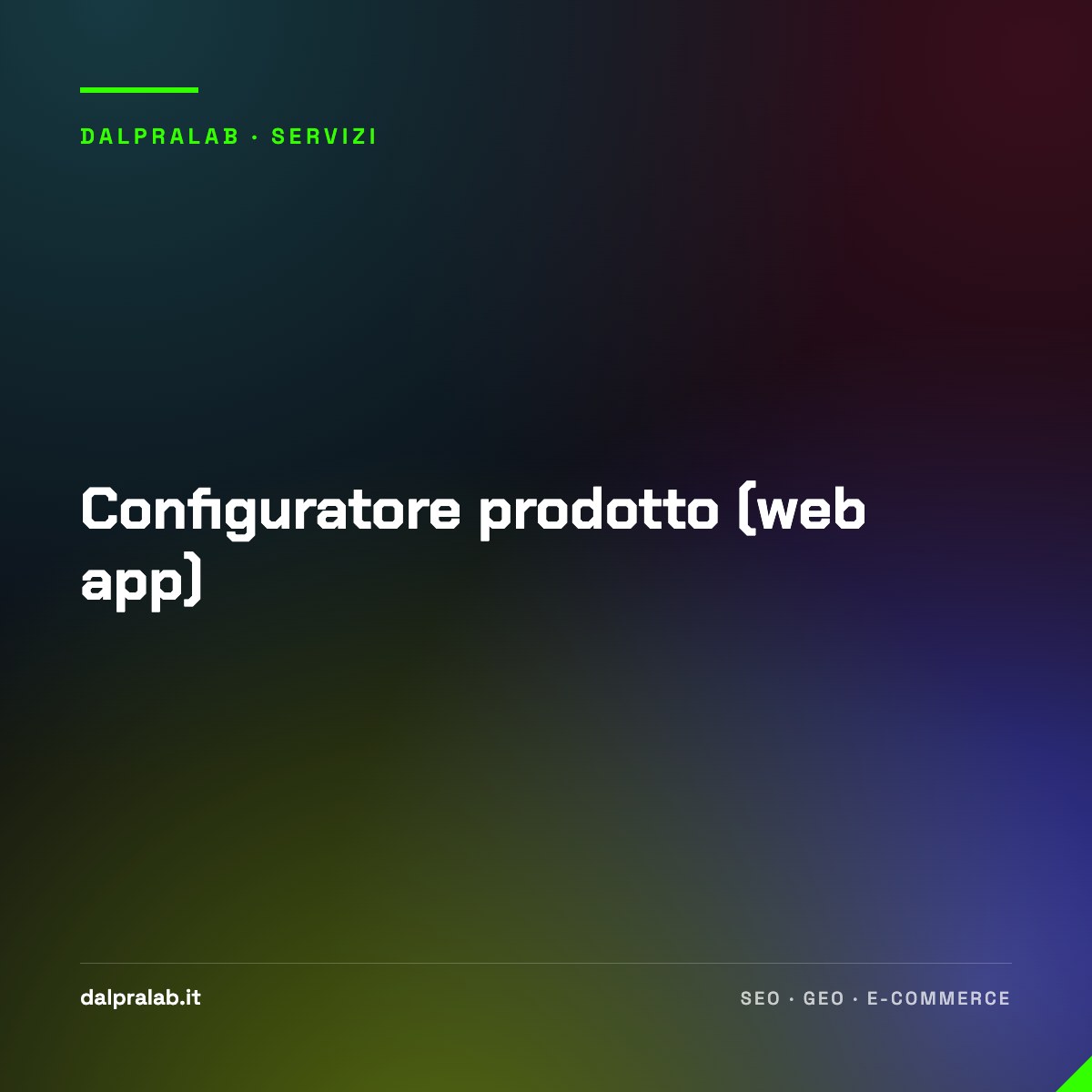 Configuratore prodotto (web app)