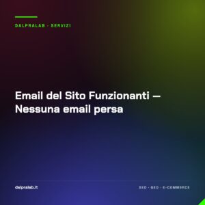 Email del Sito Funzionanti — Nessuna email persa