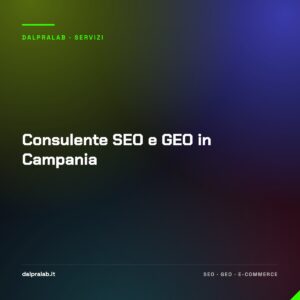Consulente SEO e GEO in Campania