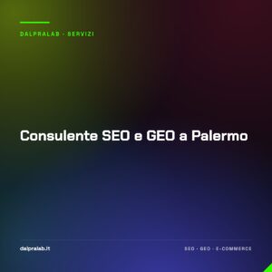 Consulente SEO e GEO a Palermo
