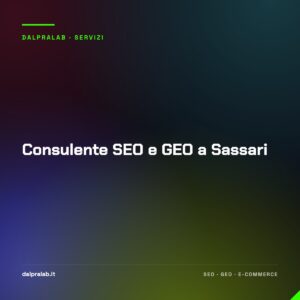 Consulente SEO e GEO a Sassari