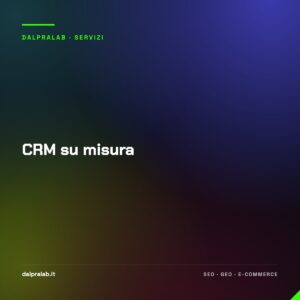 CRM su misura