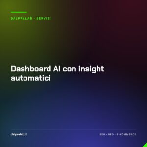 Dashboard AI con insight automatici