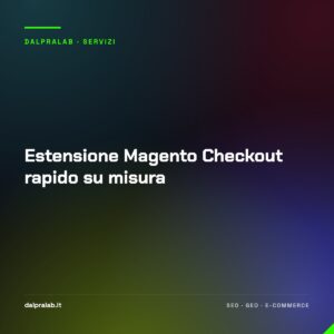 Estensione Magento Checkout rapido su misura