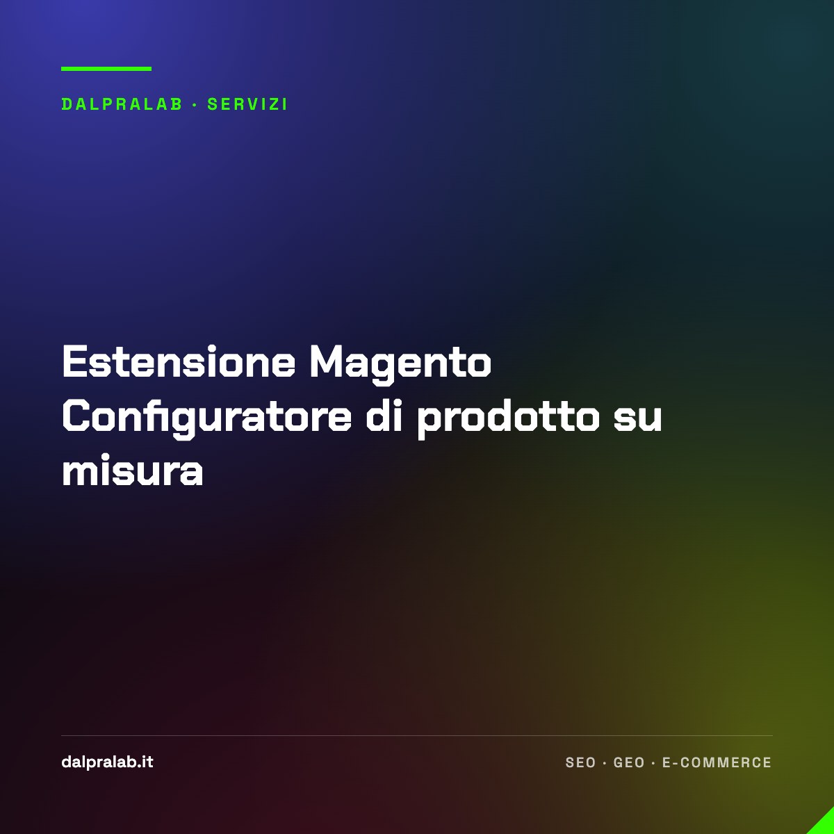 Estensione Magento Configuratore di prodotto su misura