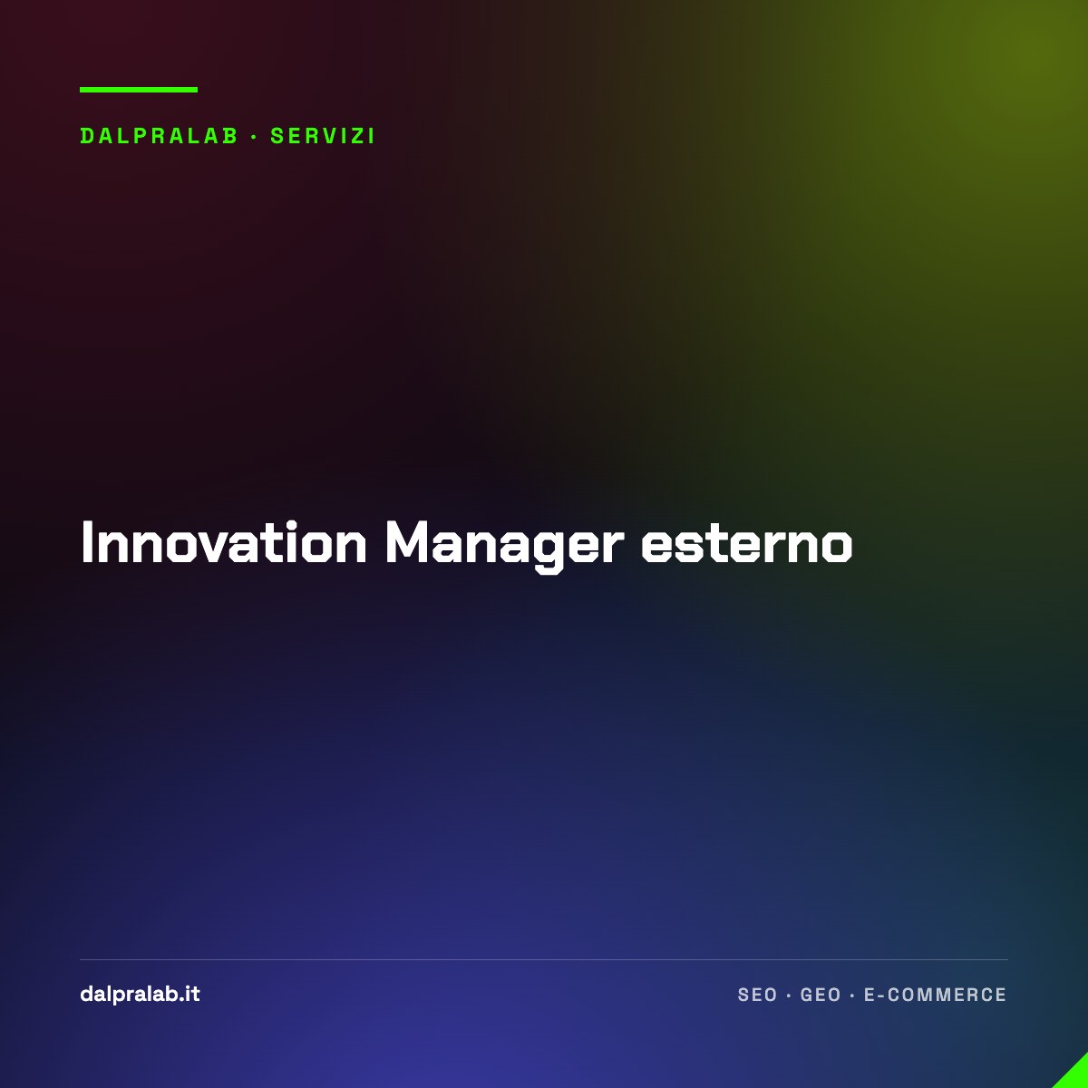 Innovation Manager esterno
