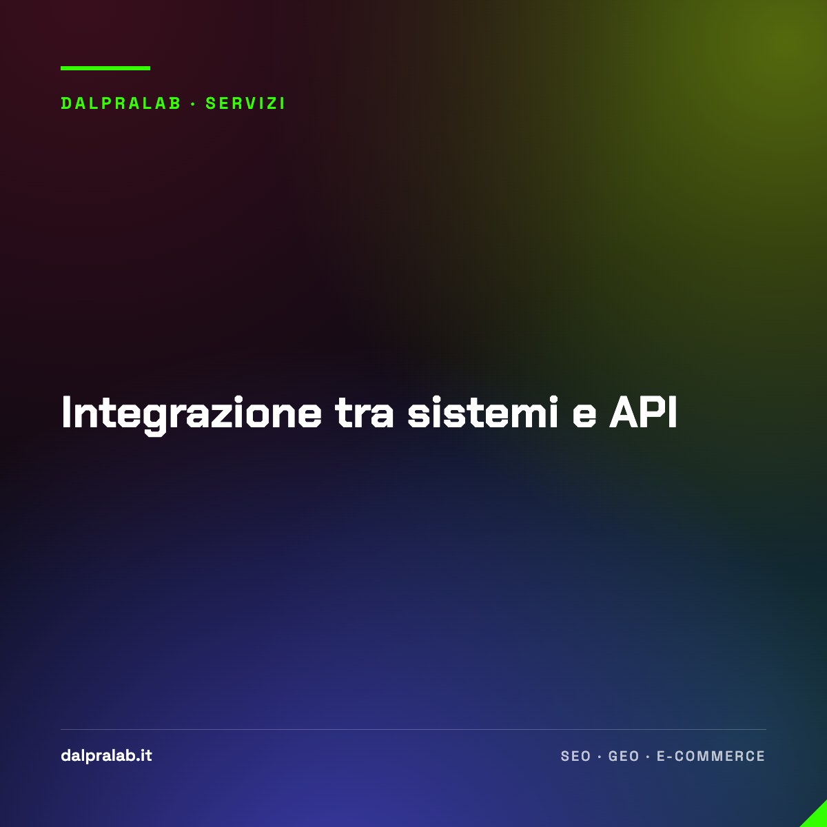 Integrazione tra sistemi e API
