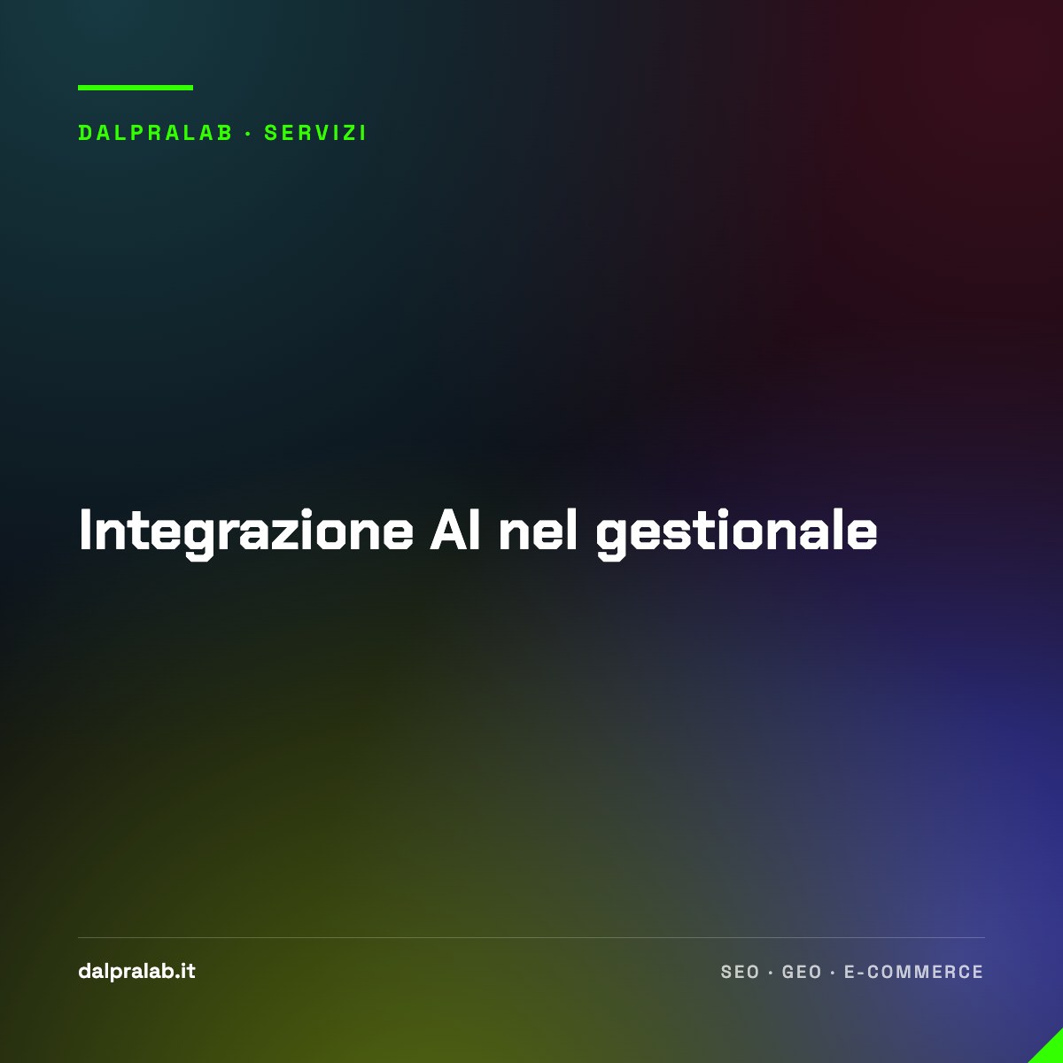 Integrazione AI nel gestionale