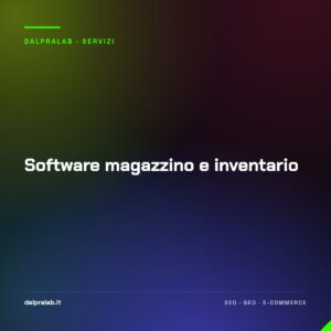 Software magazzino e inventario