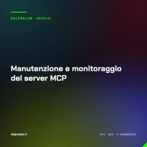 Manutenzione e monitoraggio del server MCP