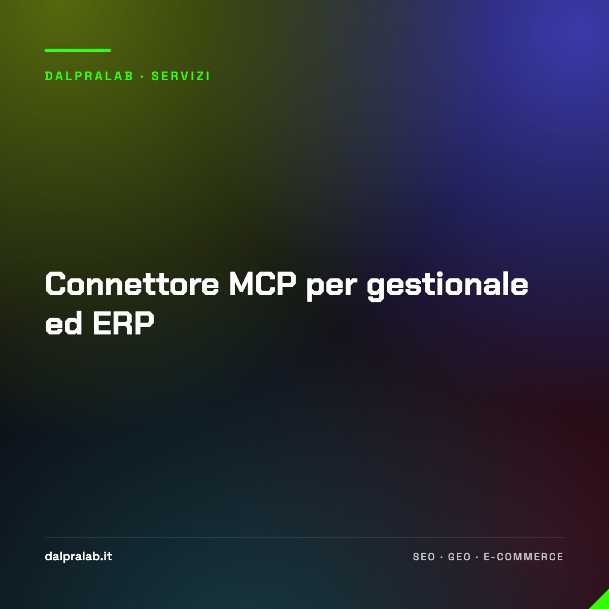 Connettore MCP per gestionale ed ERP