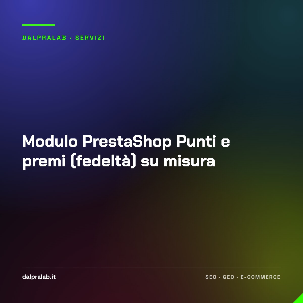 Modulo PrestaShop Punti e premi (fedeltà) su misura