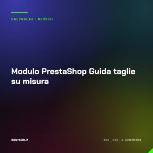Modulo PrestaShop Guida taglie su misura
