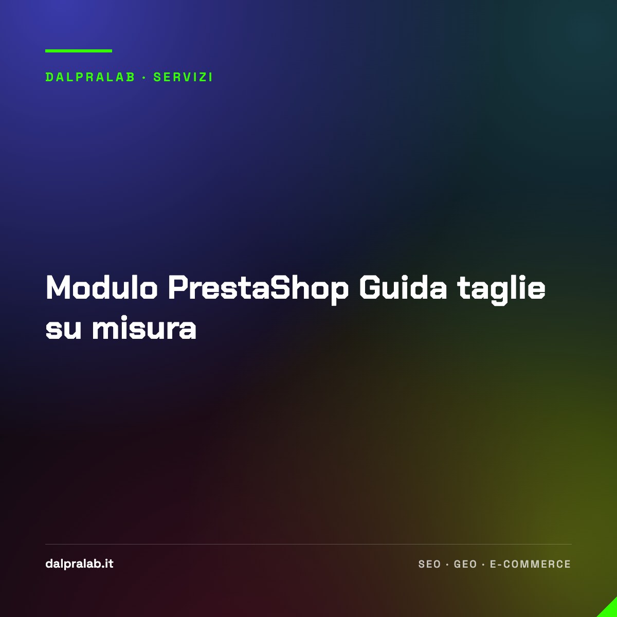 Modulo PrestaShop Guida taglie su misura