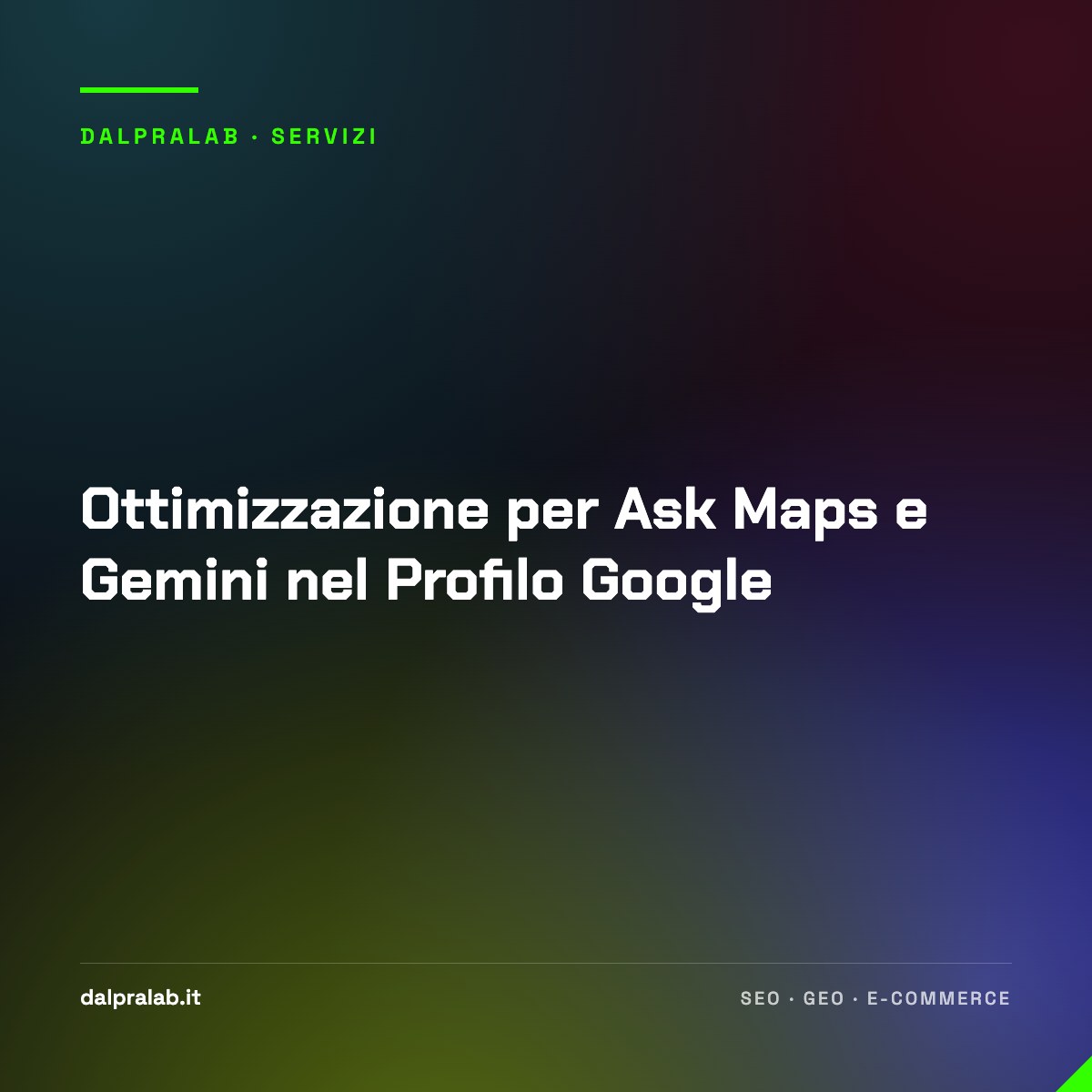 Ottimizzazione per Ask Maps e Gemini nel Profilo Google