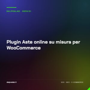 Plugin Aste online su misura per WooCommerce