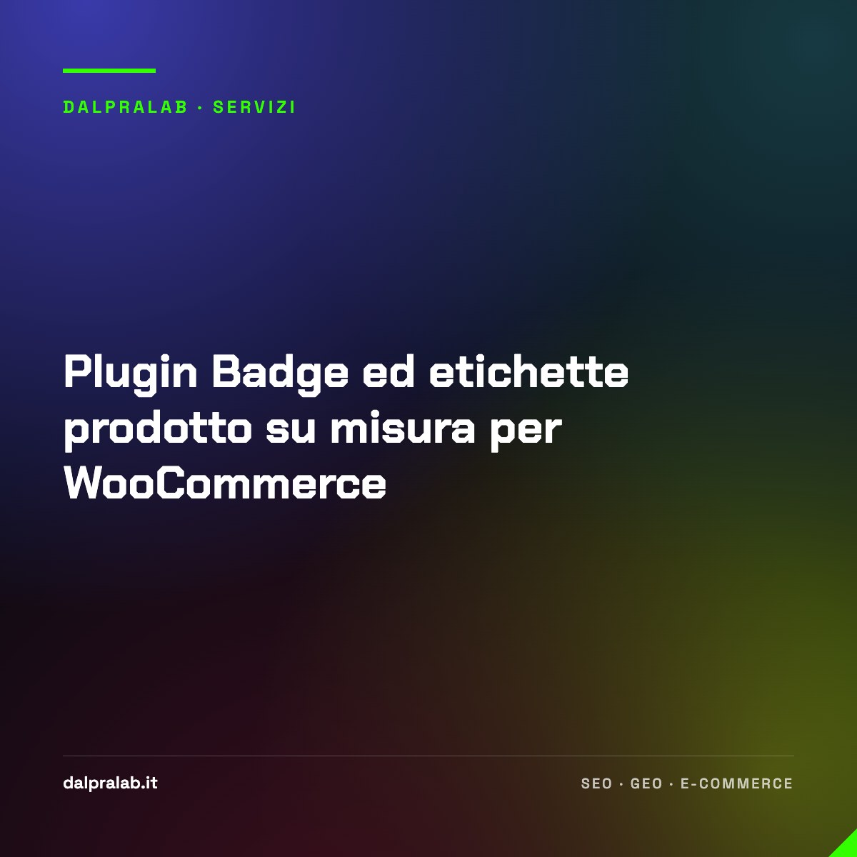Plugin Badge ed etichette prodotto su misura per WooCommerce