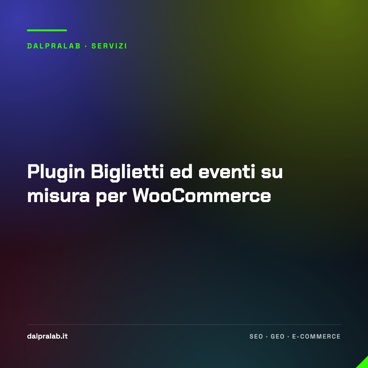 Plugin Biglietti ed eventi su misura per WooCommerce