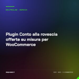 Plugin Conto alla rovescia offerte su misura per WooCommerce