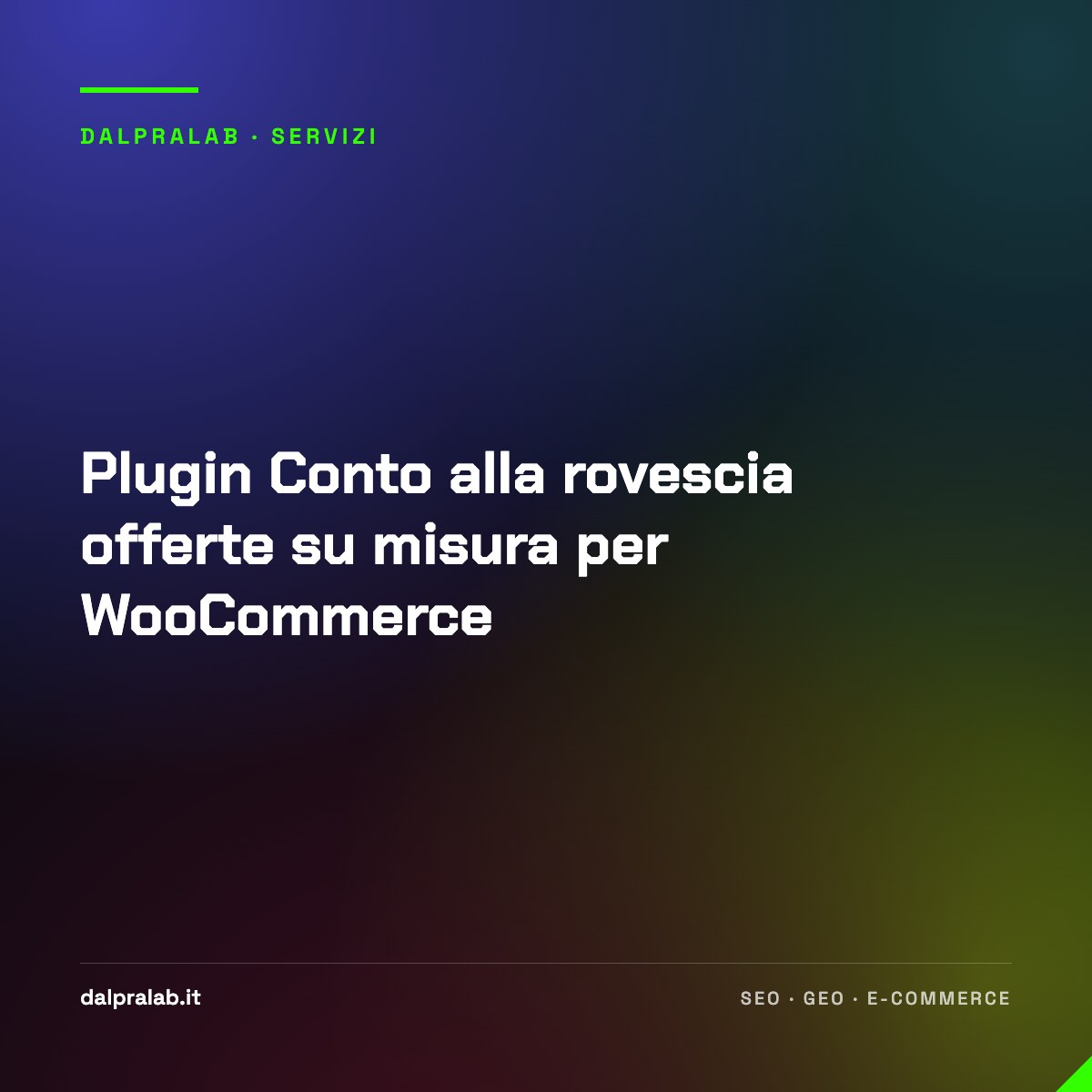 Plugin Conto alla rovescia offerte su misura per WooCommerce