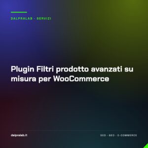 Plugin Filtri prodotto avanzati su misura per WooCommerce