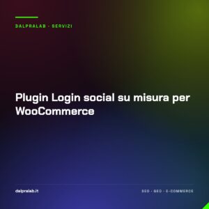 Plugin Login social su misura per WooCommerce