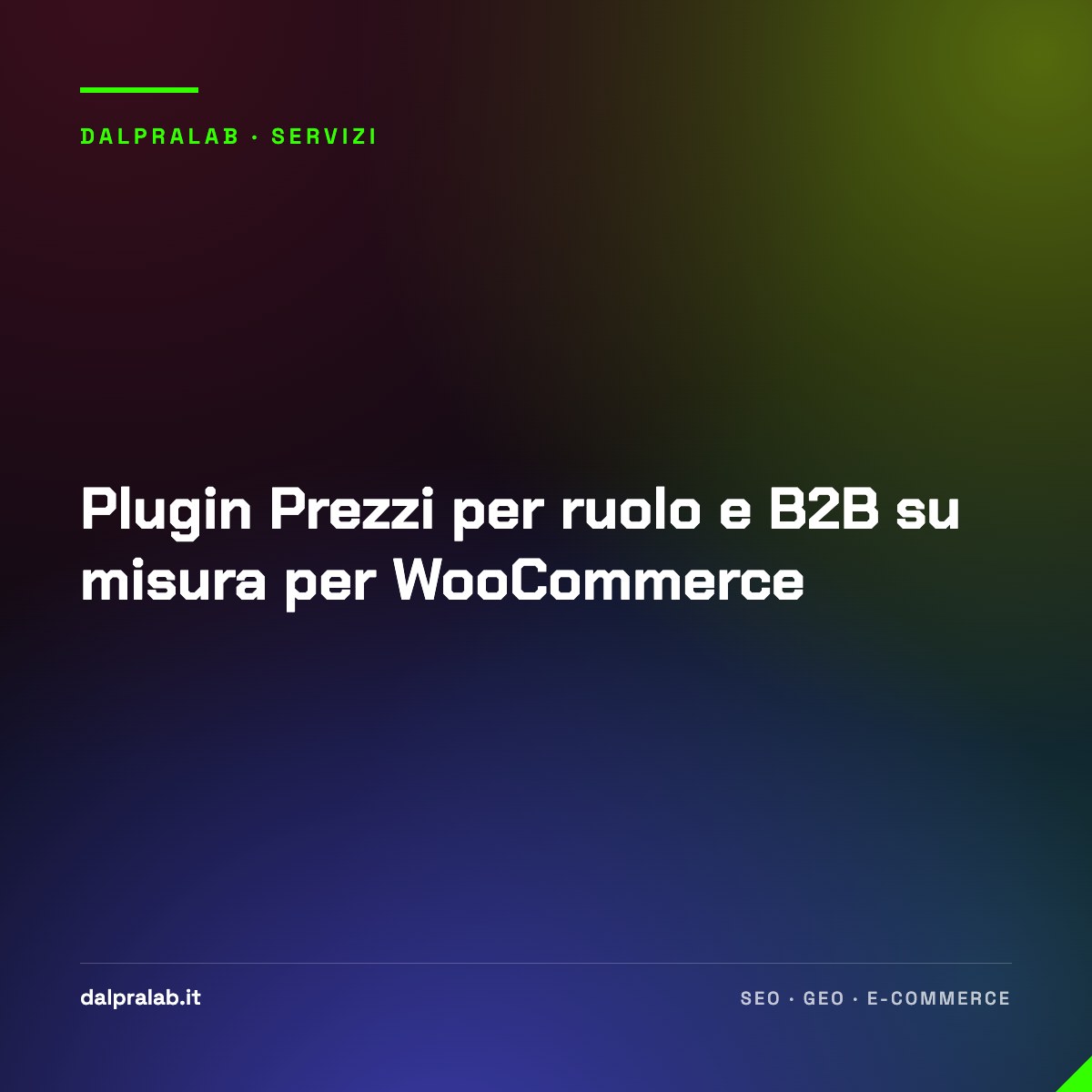 Plugin Prezzi per ruolo e B2B su misura per WooCommerce