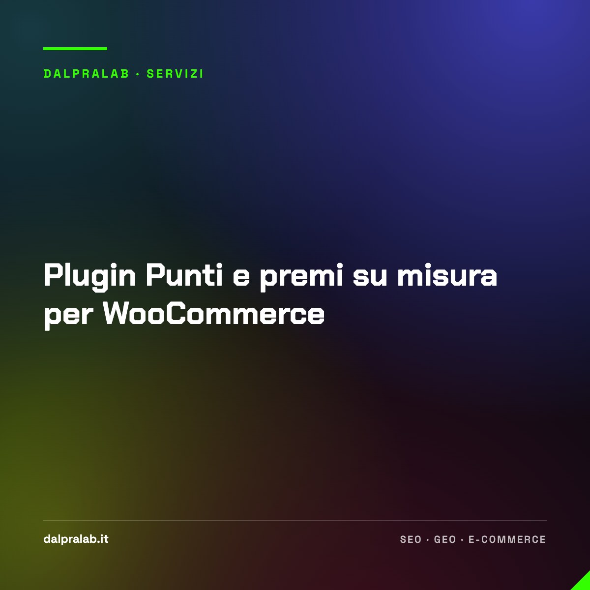 Plugin Punti e premi su misura per WooCommerce