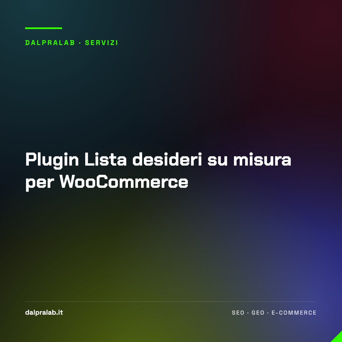 Plugin Lista desideri su misura per WooCommerce