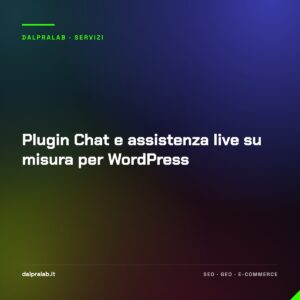 Plugin Chat e assistenza live su misura per WordPress