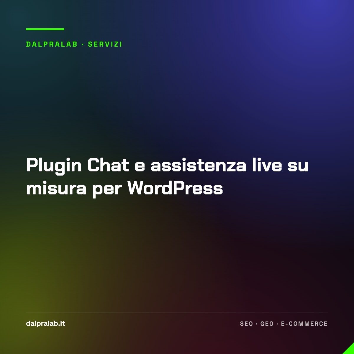 Plugin Chat e assistenza live su misura per WordPress