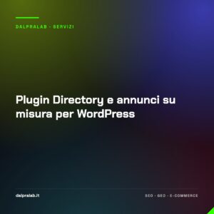Plugin Directory e annunci su misura per WordPress