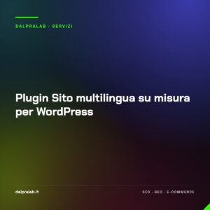 Plugin Sito multilingua su misura per WordPress