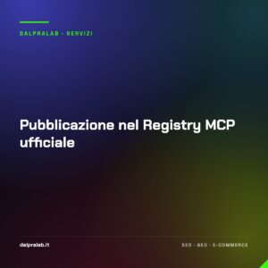 Pubblicazione nel Registry MCP ufficiale