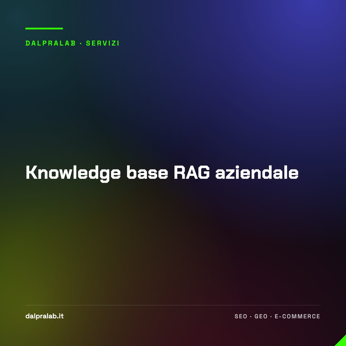 Knowledge base RAG aziendale