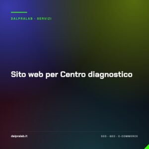 Sito web per Centro diagnostico