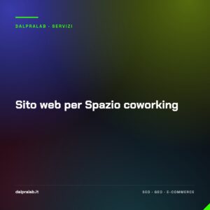 Sito web per Spazio coworking