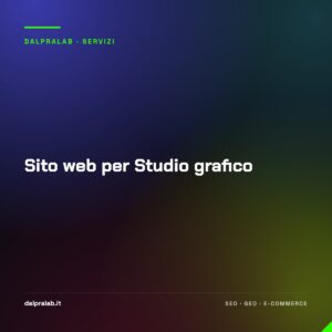 Sito web per Studio grafico