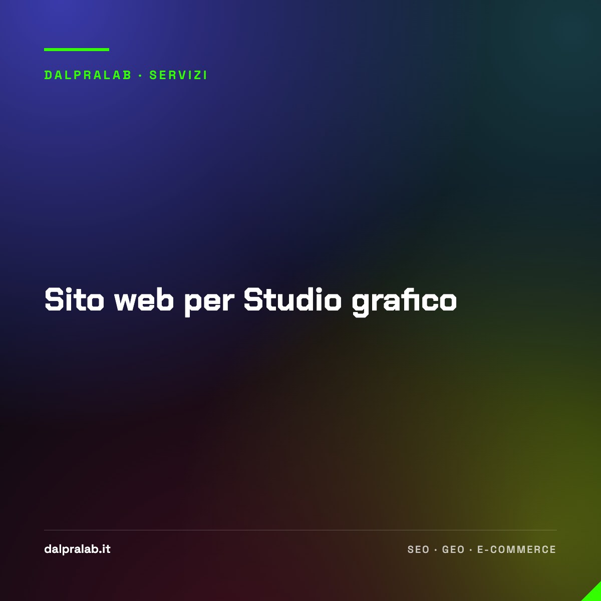 Sito web per Studio grafico