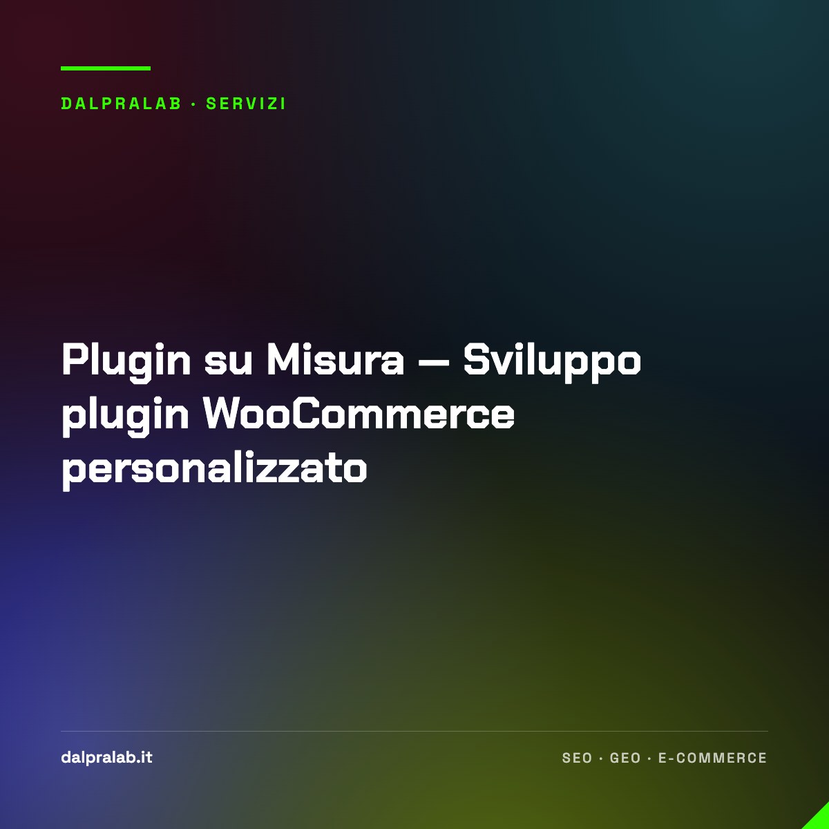 Plugin su Misura — Sviluppo plugin WooCommerce personalizzato